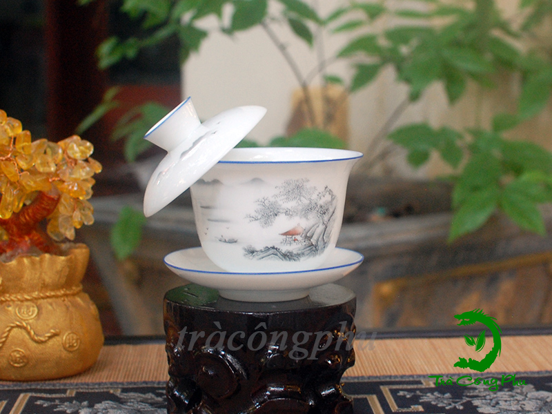 Ấm Tống Sứ Dương Chi Bạch Ngọc - CN49